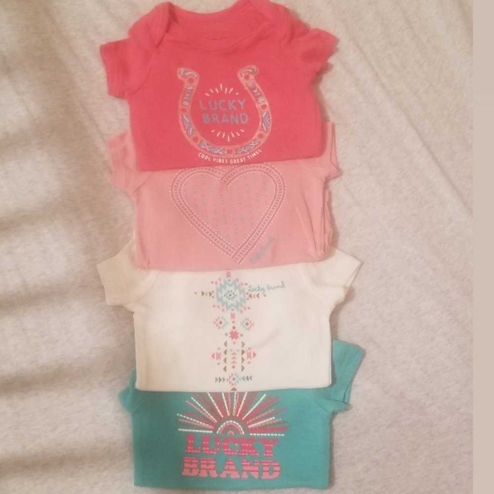 Lucky brand onsies.